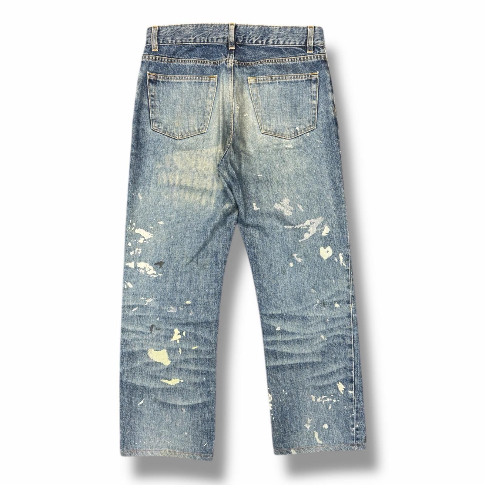 HELMUT LANG ペイント加工デニムパンツ ジーンズ ヘルムートラング