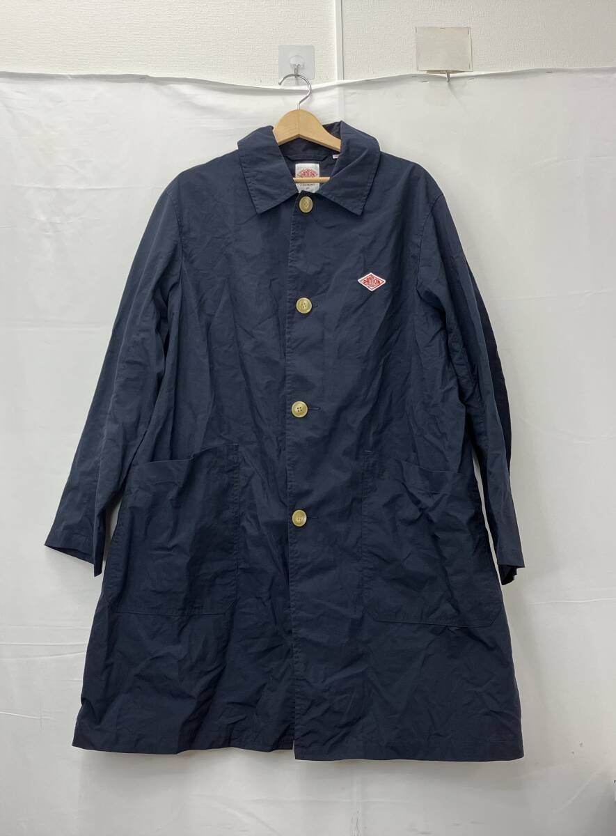 ダントン ナイロンタフタ ステンカラーコート 40(L)サイズ DANTON 