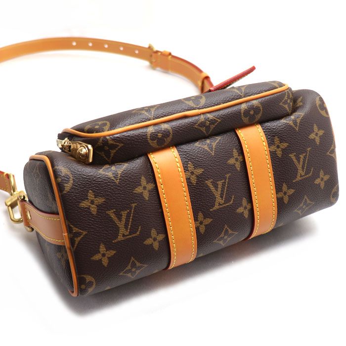 LOUIS VUITTON ルイ・ヴィトン キーポル カーゴ 25 2Wayショルダーバッグ モノグラム ブラウン M14981 IC ユニセックス【中古】【美品】 LOUIS VUITTON - LOUIS VUITTON ルイ・ヴィトン キーポル カーゴ 25