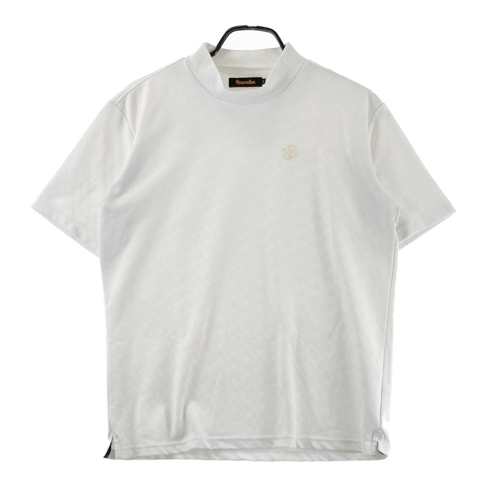サイズ：M RESURRECTION レザレクション 半袖モックネックTシャツ