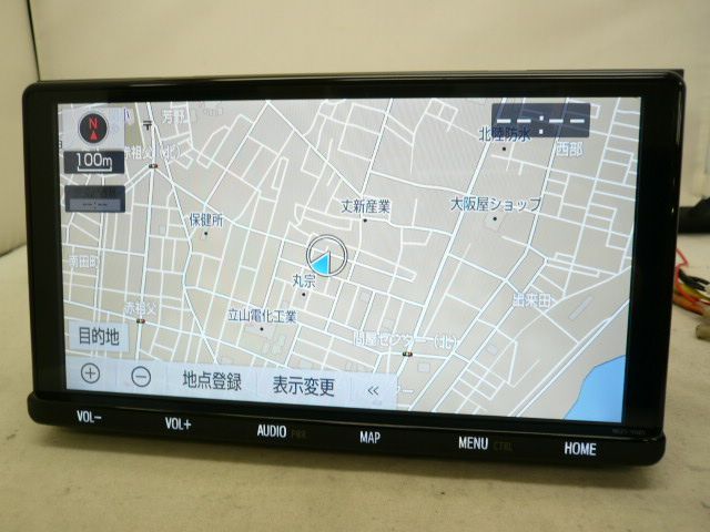 中古】 訳あり 2022秋 9インチ トヨタ純正 NSZT-Y68T メモリーナビ 地