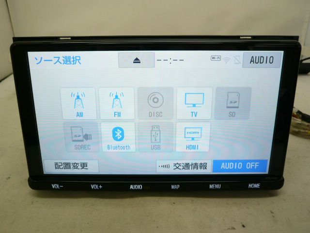 中古】 訳あり 2022秋 9インチ トヨタ純正 NSZT-Y68T メモリーナビ 地