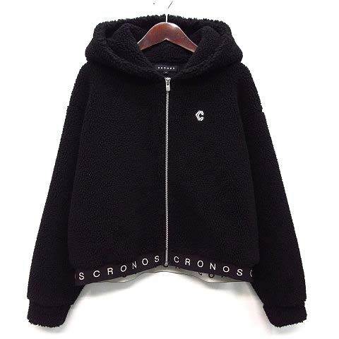 クロノス CRONOS フリース ショート ジャケット ボア パーカー クロノス CRONOS フリース ショート ジャケット ボア パーカー