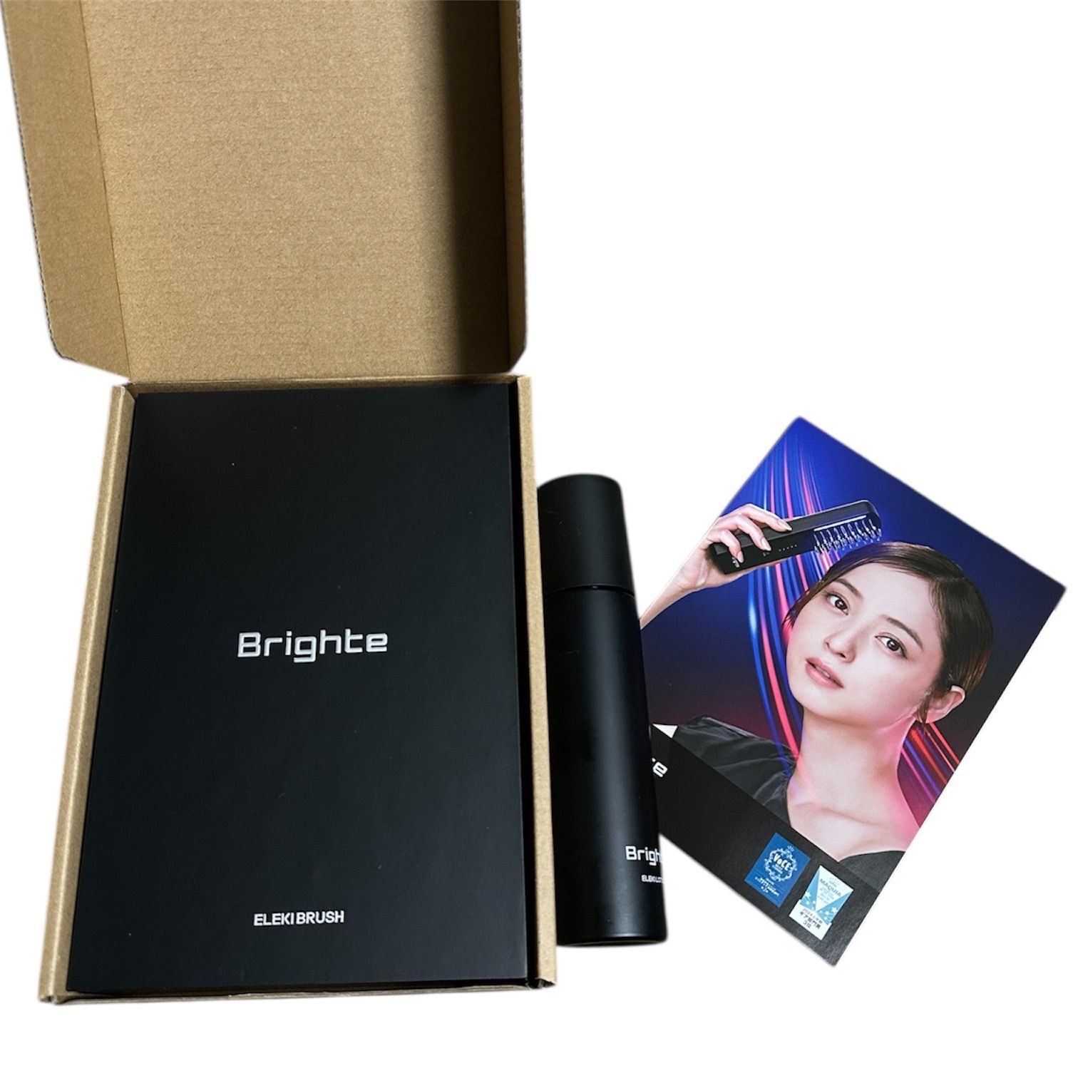 美品】Brighte（ブライト）ELEKI BRUSH（エレキブラシ）美顔器 リフト 