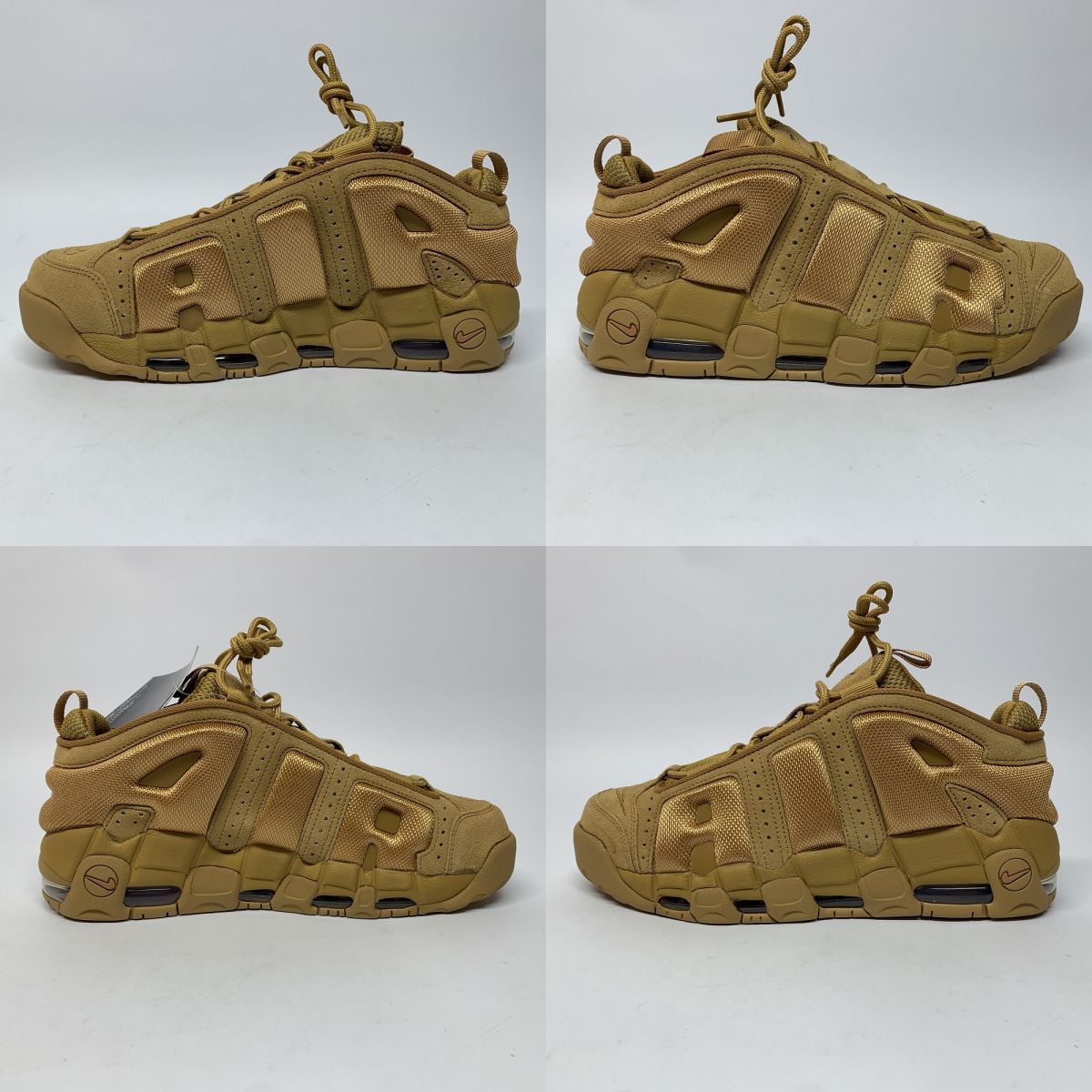 モアテン ベージュ28.5cm NIKE ナイキ AIR MORE UPTEMPO LOW モアテン メンズ 28.0cm ベージュ