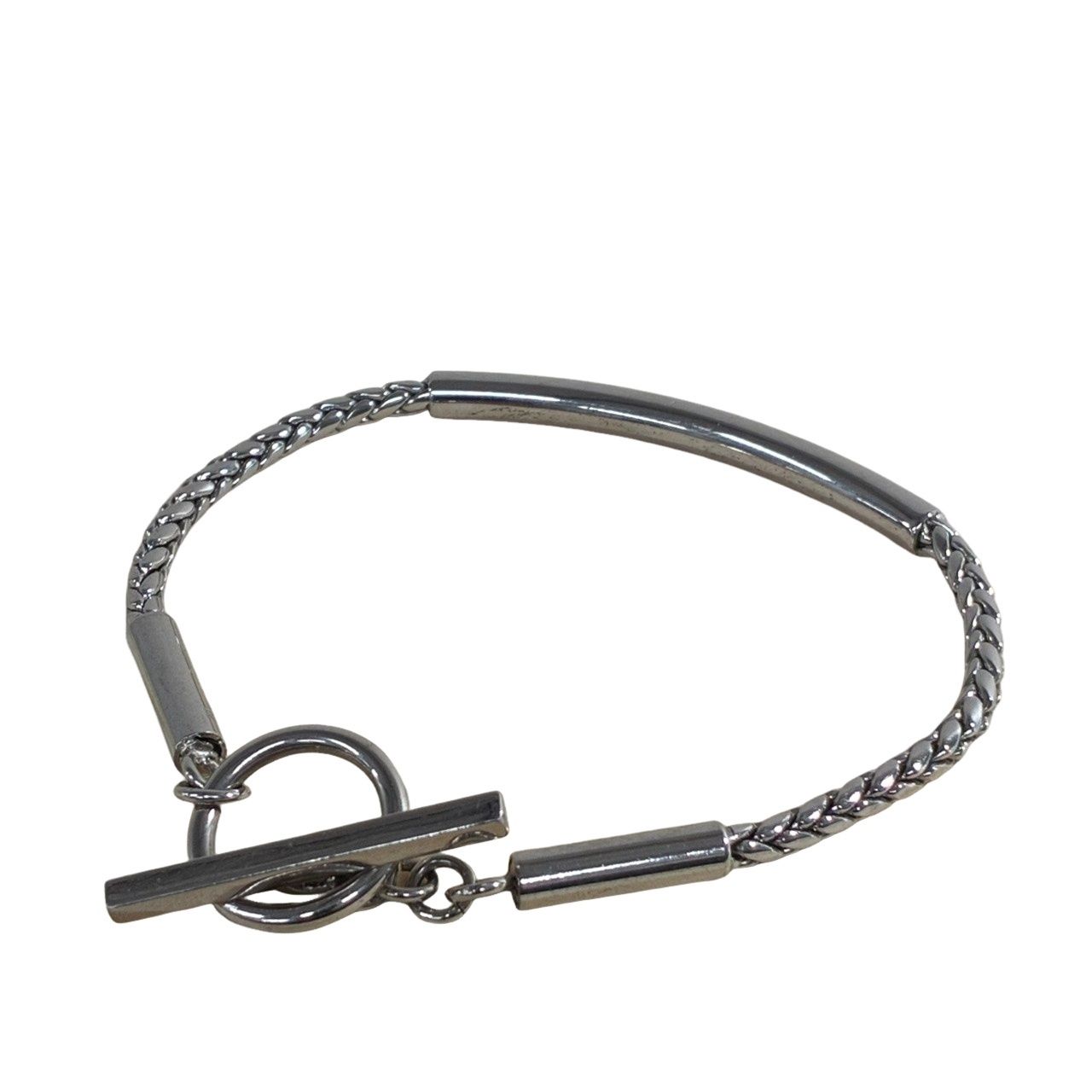 SAINT LAURENT サンローラン チューブチェーンブレスレット メタル
