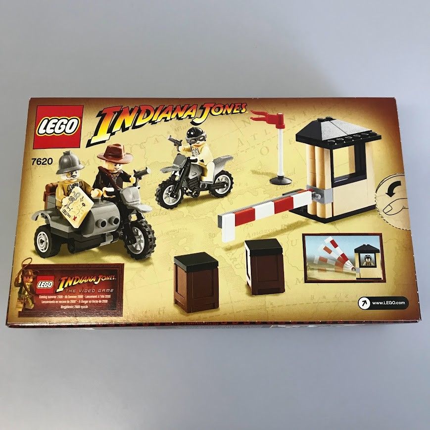正規品 新品未開封 LEGO レゴ インディ・ジョーンズ 7620 オートバイ 