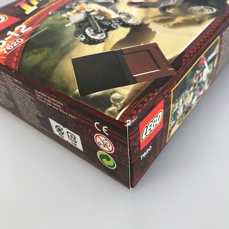 正規品 新品未開封 LEGO レゴ インディ・ジョーンズ 7620 オートバイ 