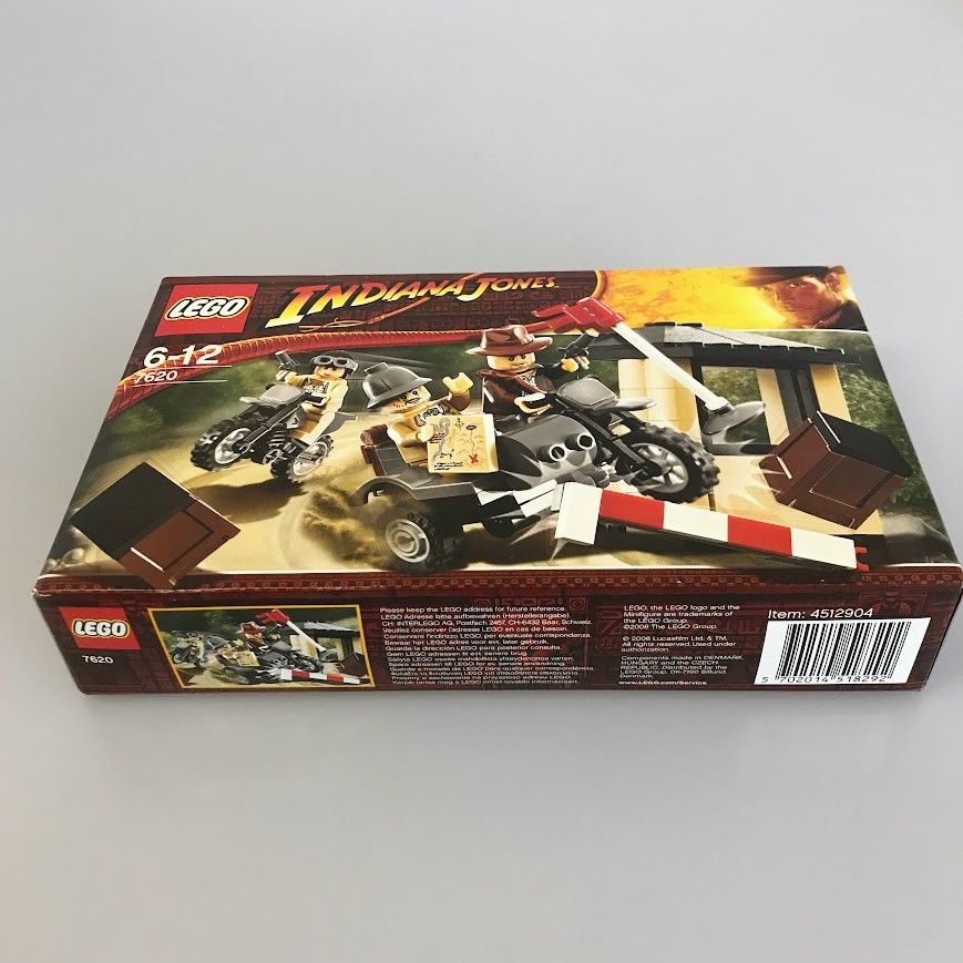 正規品 新品未開封 LEGO レゴ インディ・ジョーンズ 7620 オートバイ 