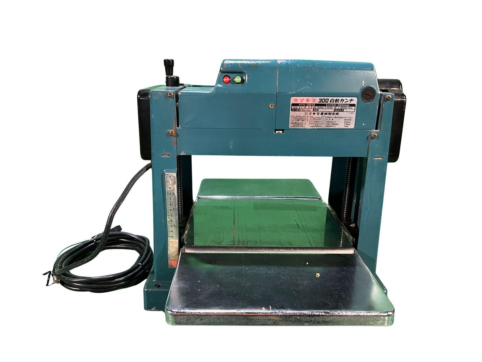 ☆中古品☆makita マキタ 100V 300mm 自動カンナ 2012 自動かんな 