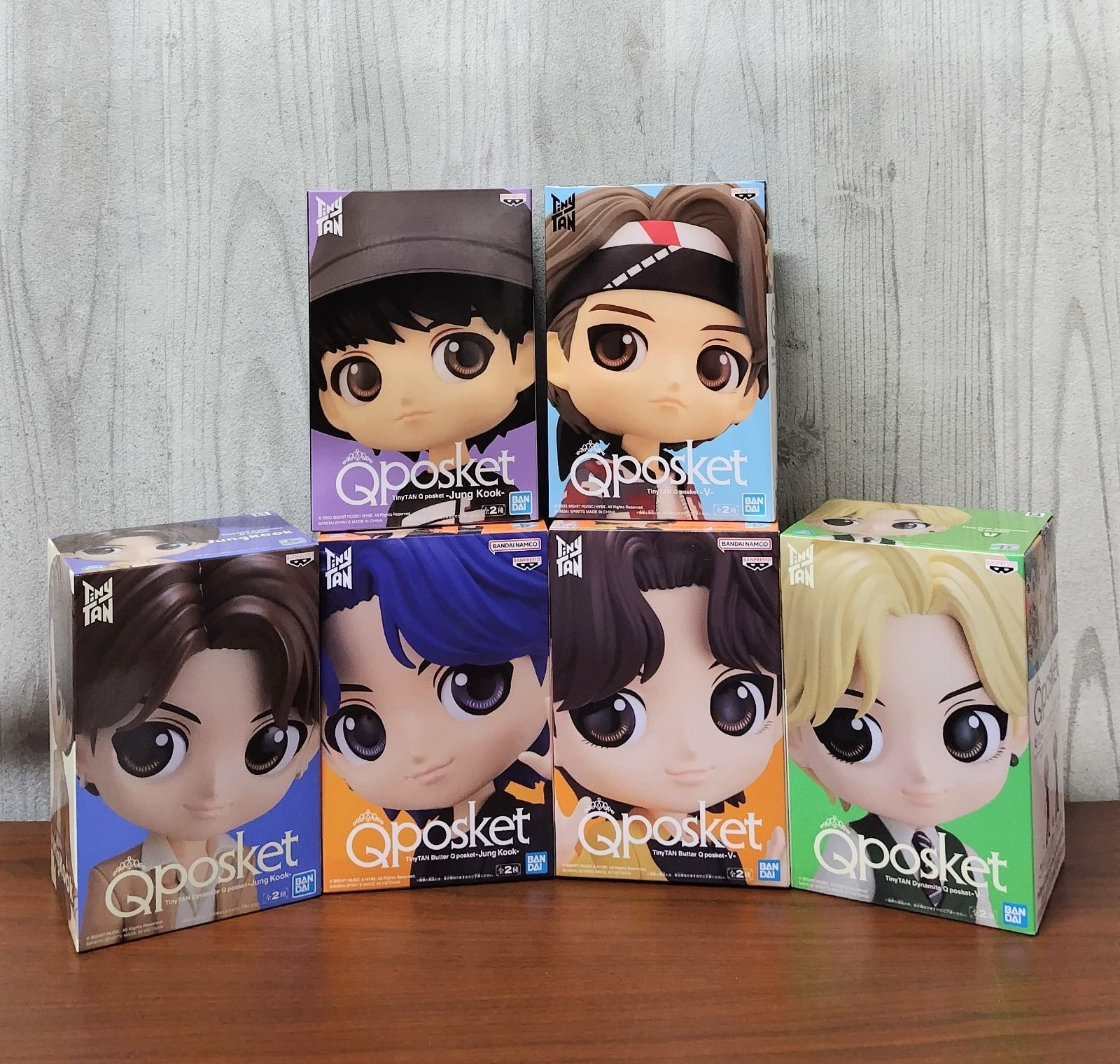 ◎I950 【未開封品】TINY TAN Qposket BTS フィギュア グク テテ Jung
