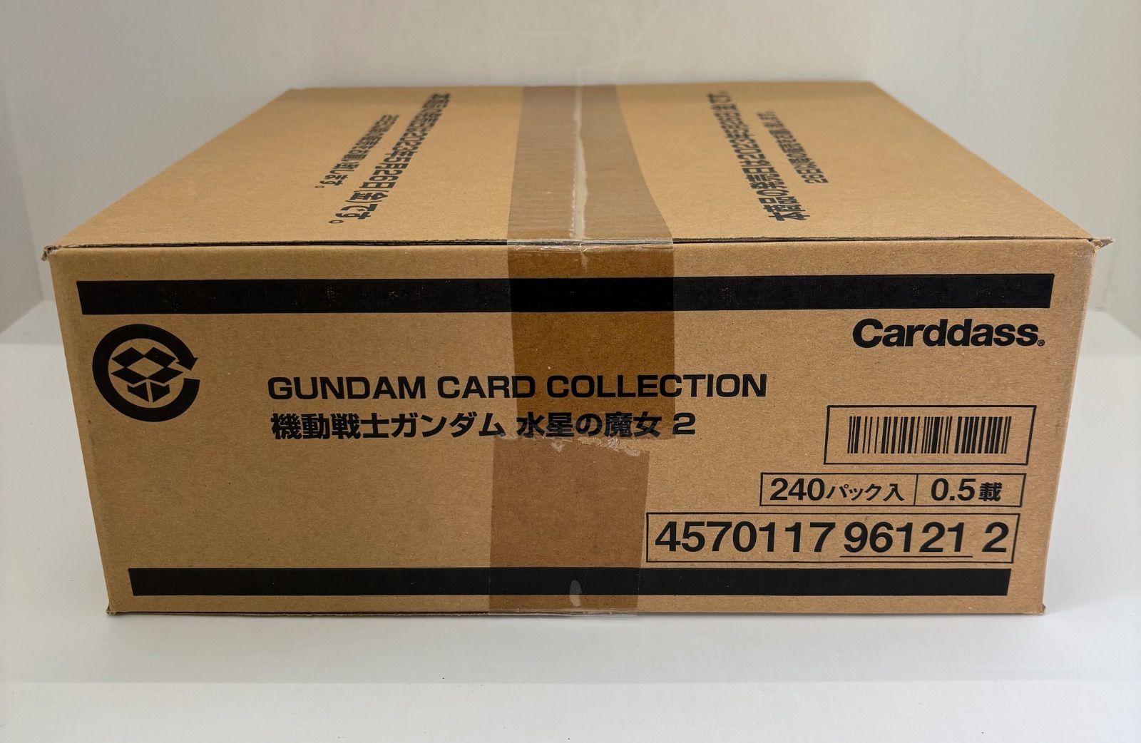 GUNDAM CARD COLLECTION 未開封カートン 未開封カートン】GANDAM CARD COLLECTION 機動戦士ガンダム 水星の魔女