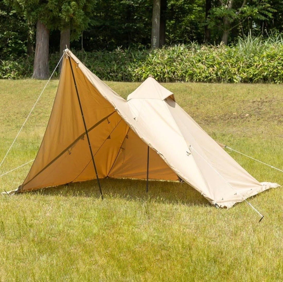 【セット販売】BUNDOK バンドック BDK-75TC用 セパレートウォール ベージュ DOD トンガリハット 付 /
