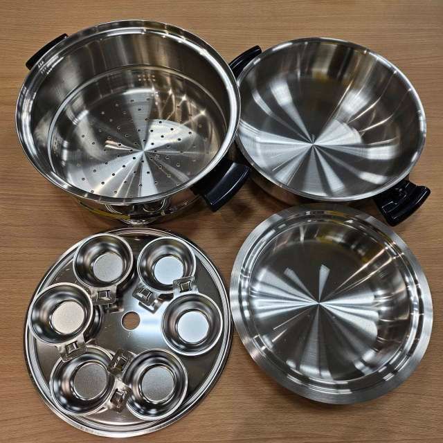 MK30【ER263】Amway アムウェイ クイーンクック ウェア スチーマー 