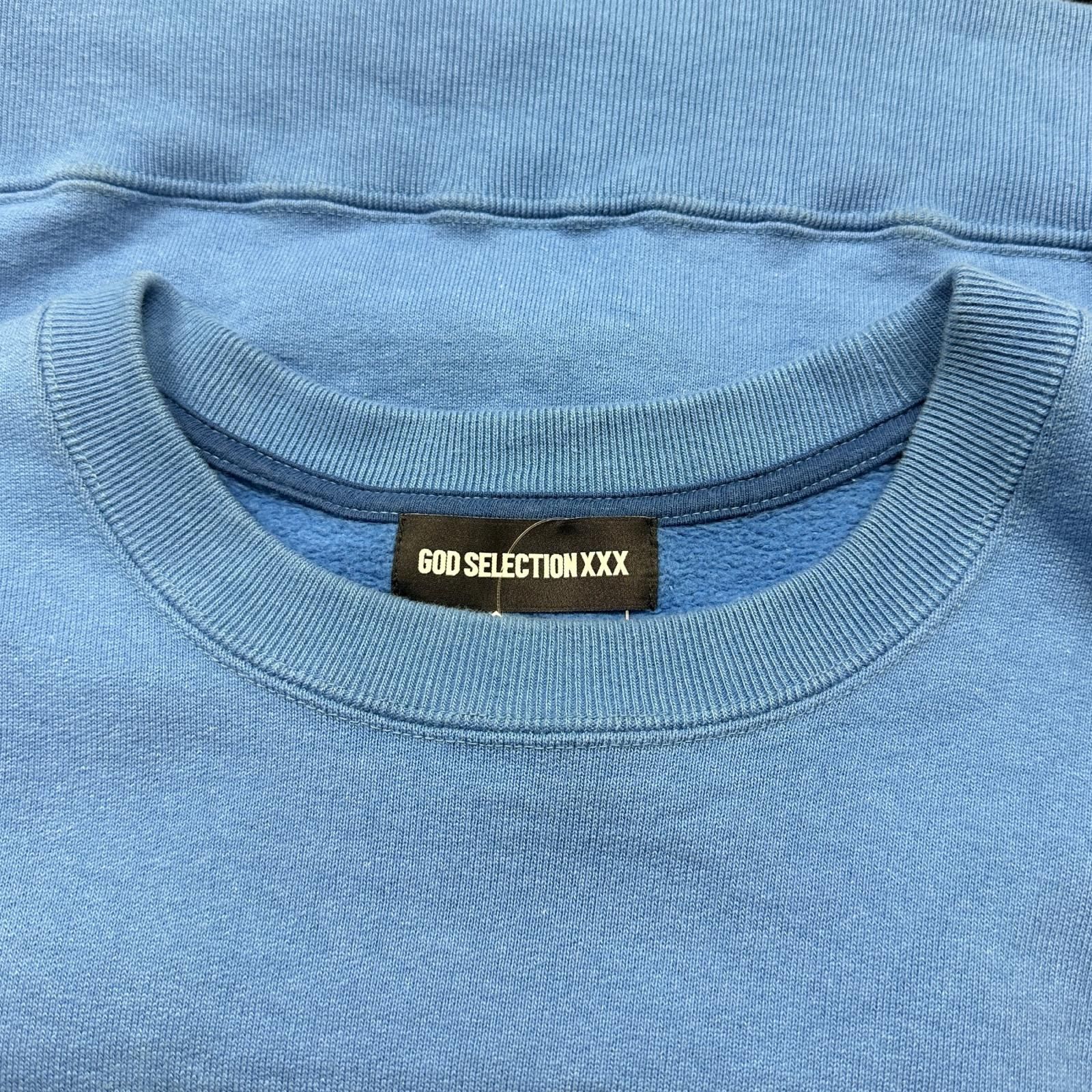 参考上代33000円 GOD SELECTION XXX CREW NECK SWEAT SHIRT クルー