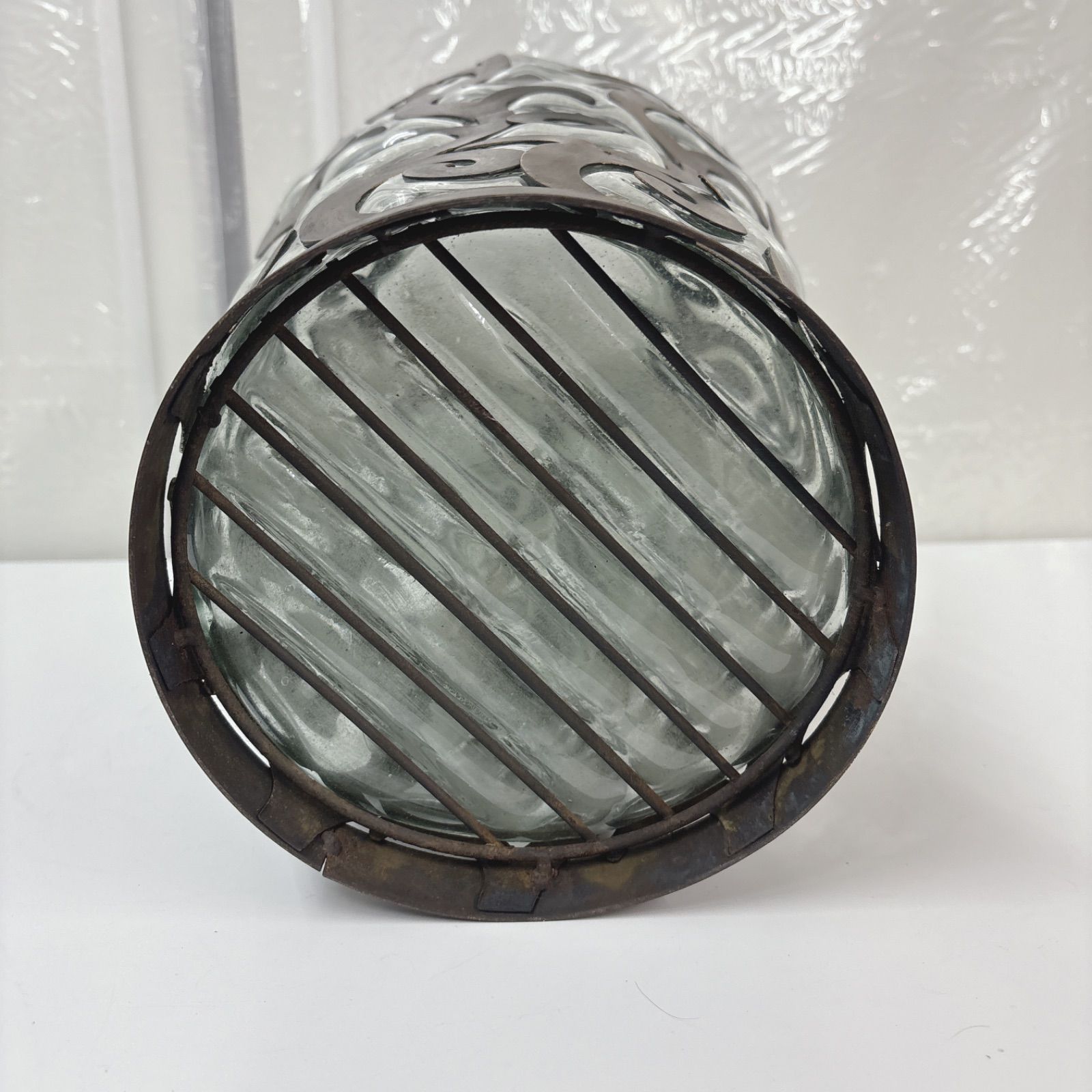 I373 ? アンティーク輸入品 大型フラワーベース ⭐ クリーニング済 