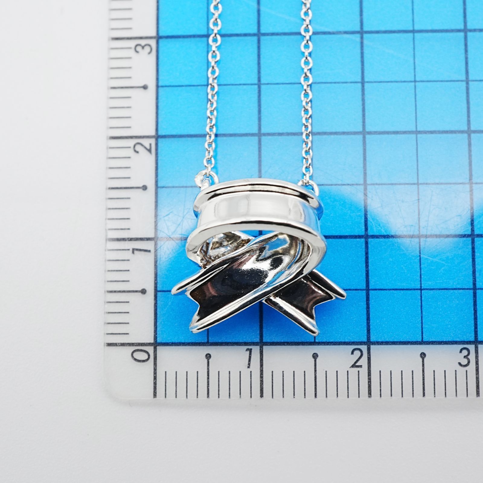 美品 オールドティファニー リボン ネックレス シルバー925 極美品 オールド ティファニー リボン ネックレス/25-1559S - メルカリ