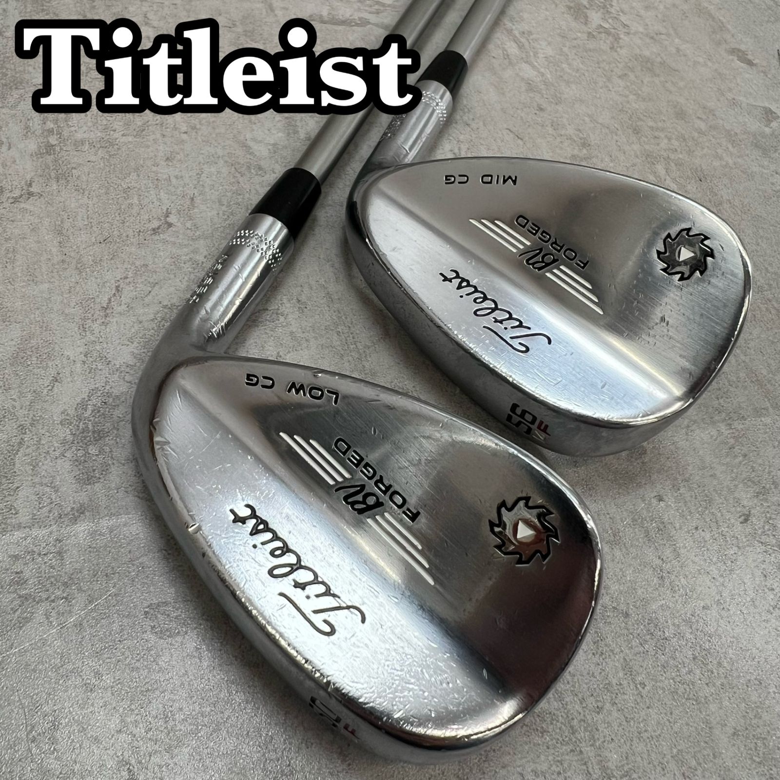 Titleist タイトリスト ボーケイ フォージド メンズゴルフ ウェッジ2本 
