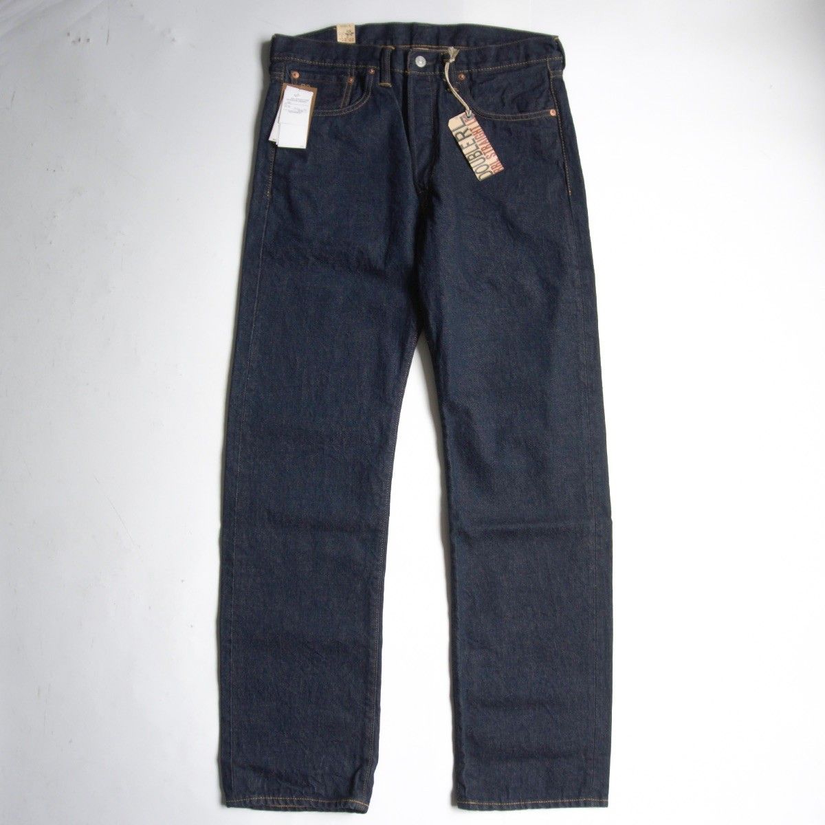 未使用品】 RRL 【STRAIGHT-LEG JEANS】【アメリカ製】33×32 