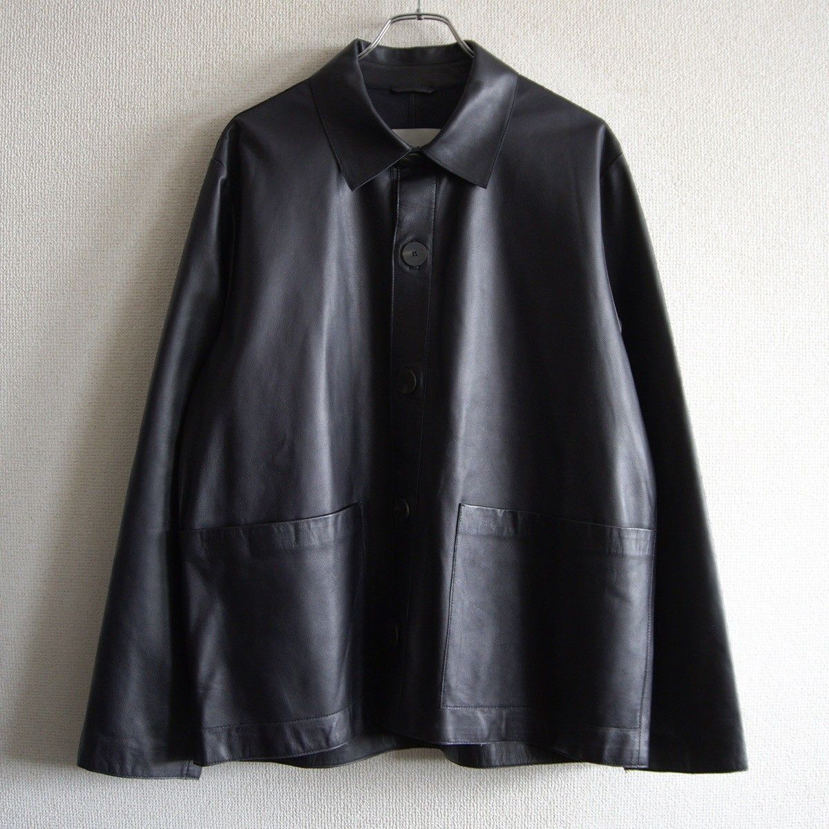 美品】STUDIO NICHOLSON 【KENNEDY シープレザージャケット】S 