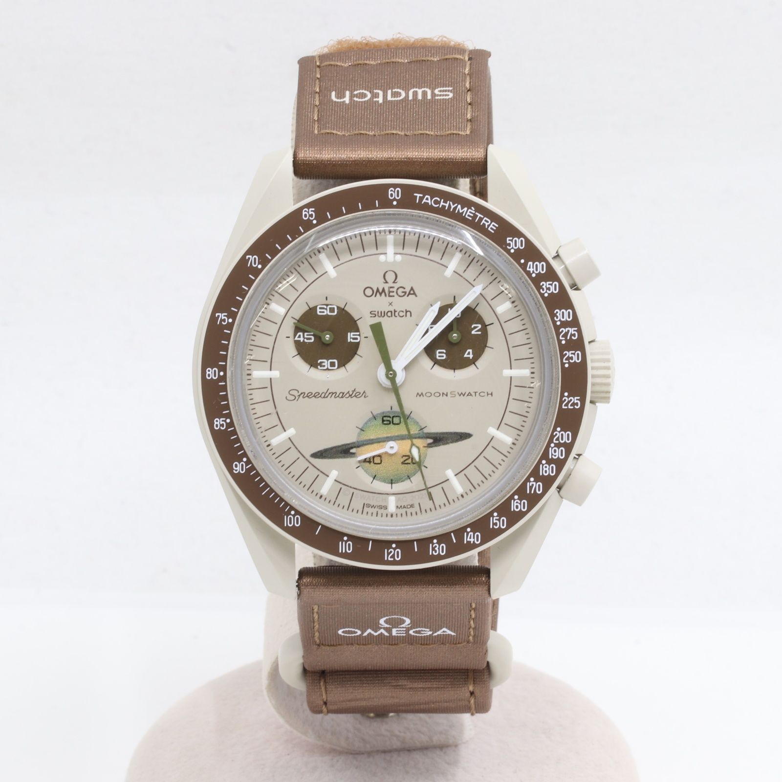 OMEGA×swatchミッション・トゥ・サターン )保護フイルム付新品 OMEGA×swatchミッション・トゥ・サターン )保護フイルム付新品 【公式