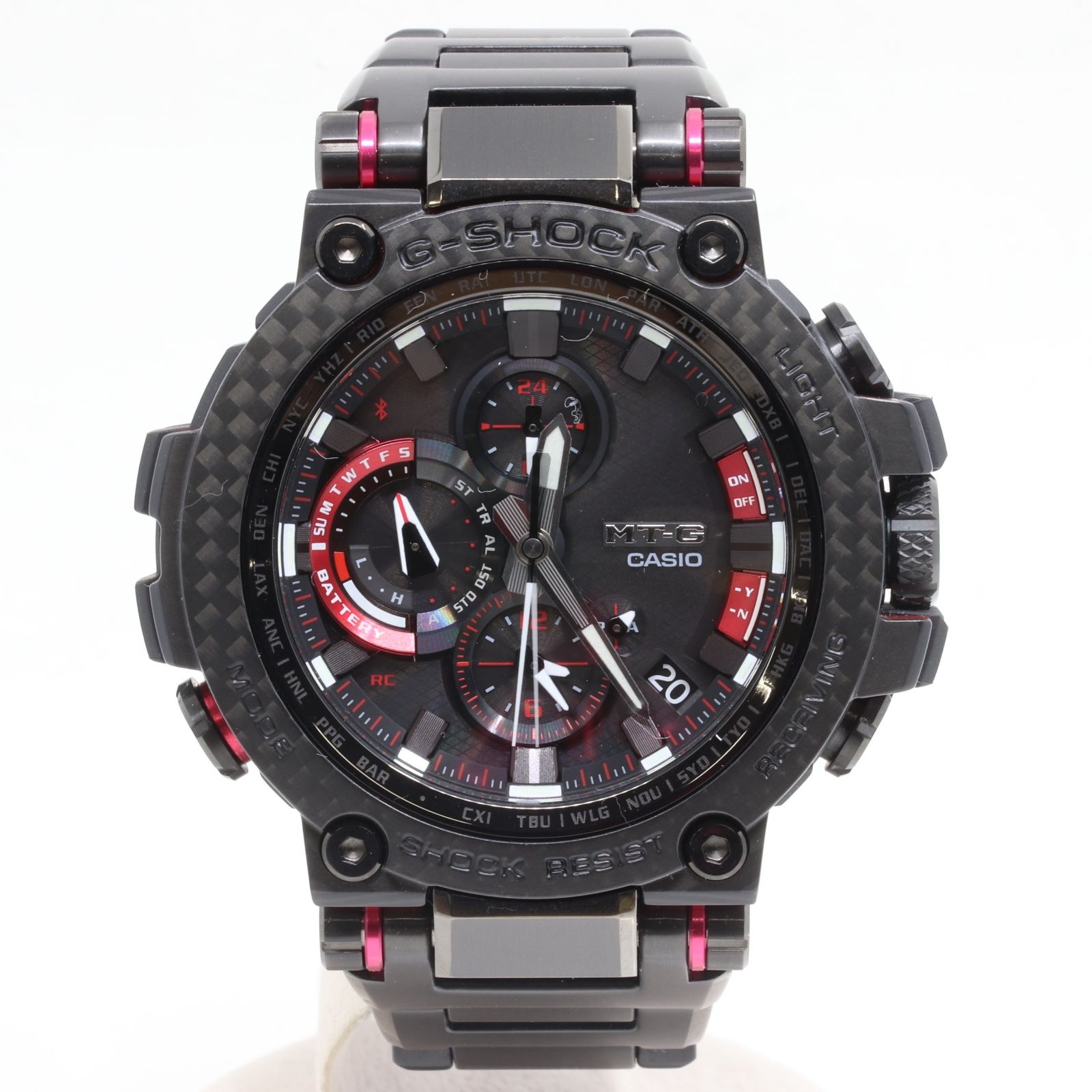 ITS75Z4L5R60 美品 CASIO カシオ G-SHOCK ジーショック MTG-B1000B 