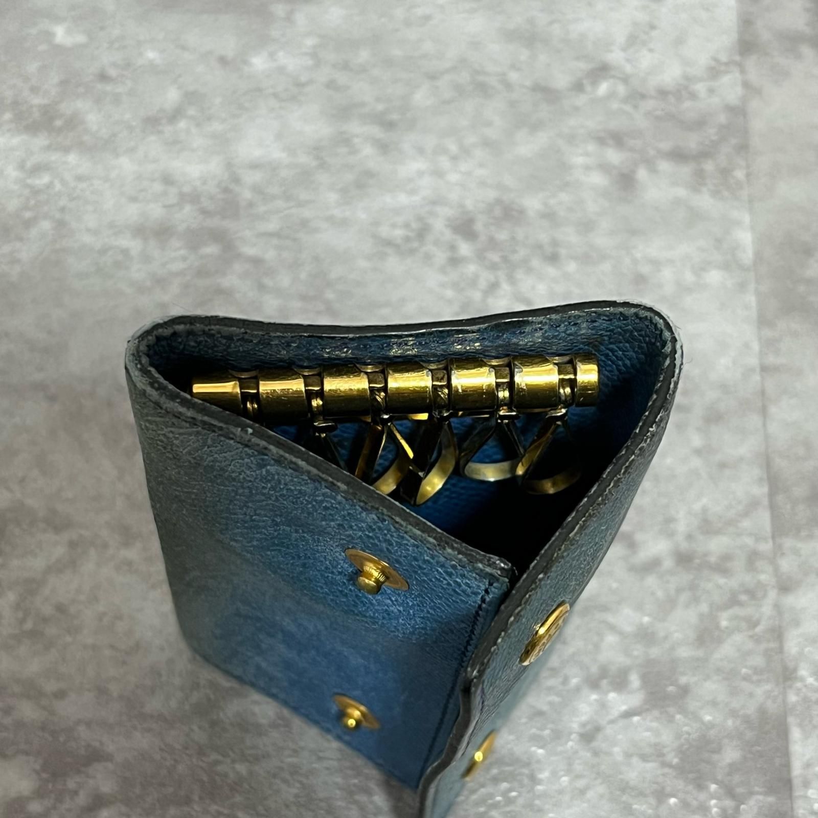 HERMES】エルメス セリエ エテュイクレ6キーケース セリエモチーフ 