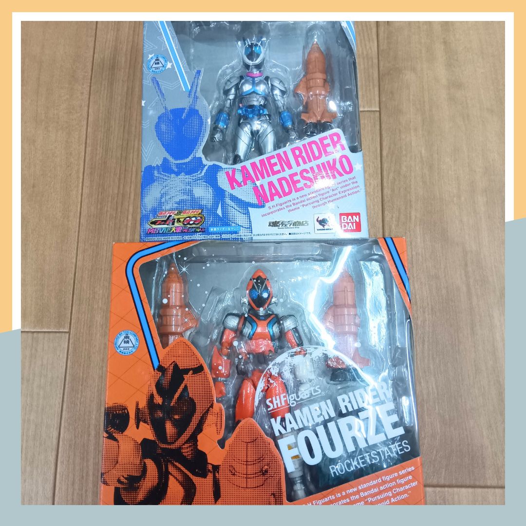 S.H.Figuarts 仮面ライダーフォーゼ フィギュア2体セット ロケット 