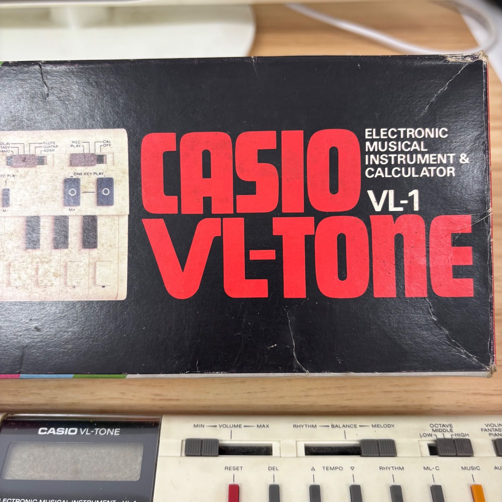 CASIO カシオ VL-1 VL-TONE 電子キーボード シンセサイザー 電子計算機