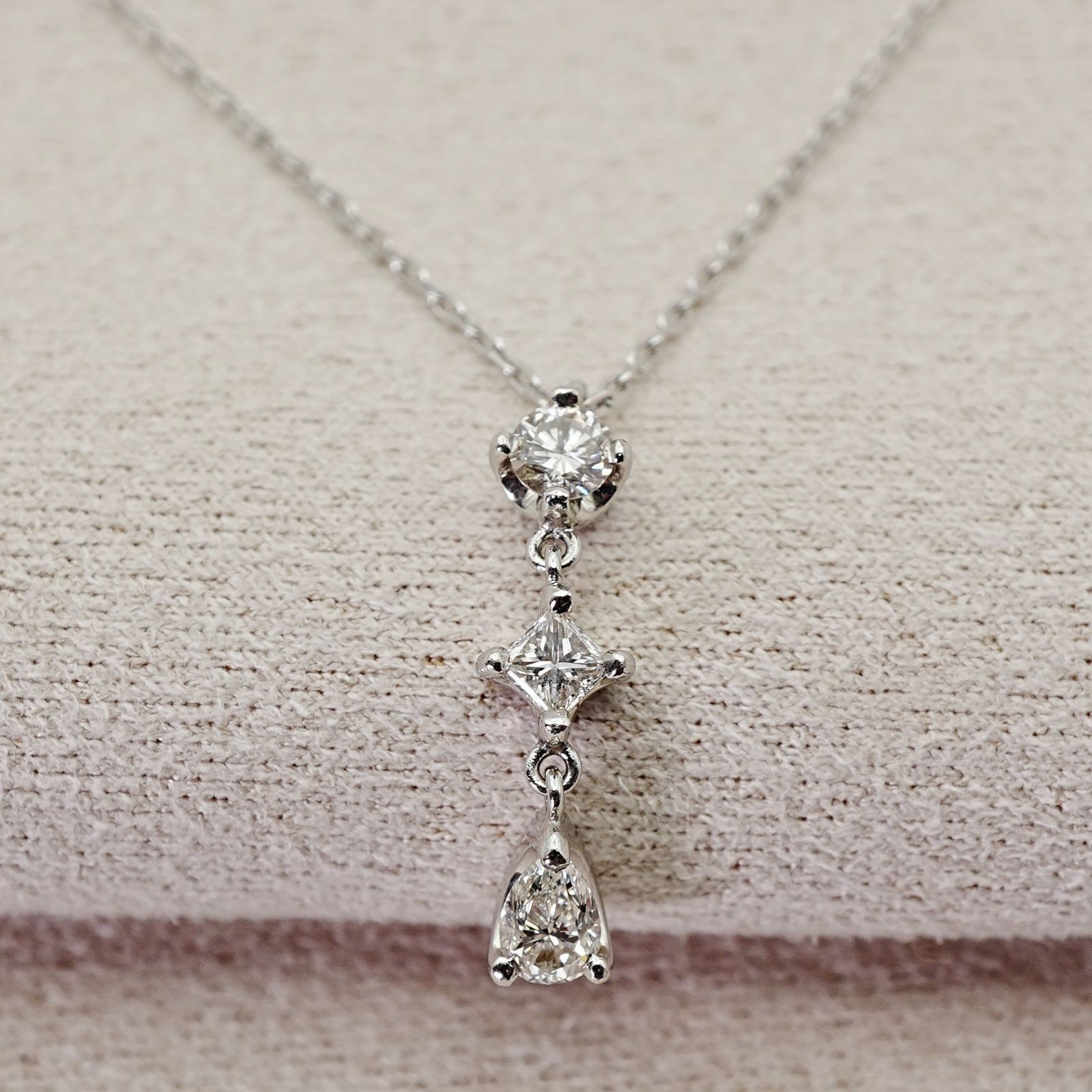 ヴァンドーム青山 ダイヤ プラチナ 0.37ct ネックレス/24-4034 - メルカリ