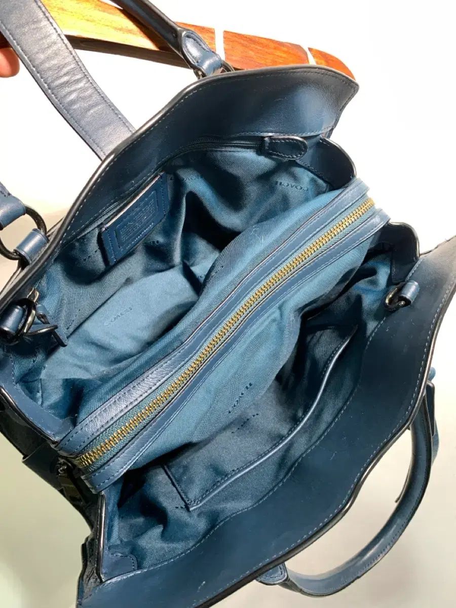 COACH コーチ ハンドバッグ ブルー B051 【公式通販】