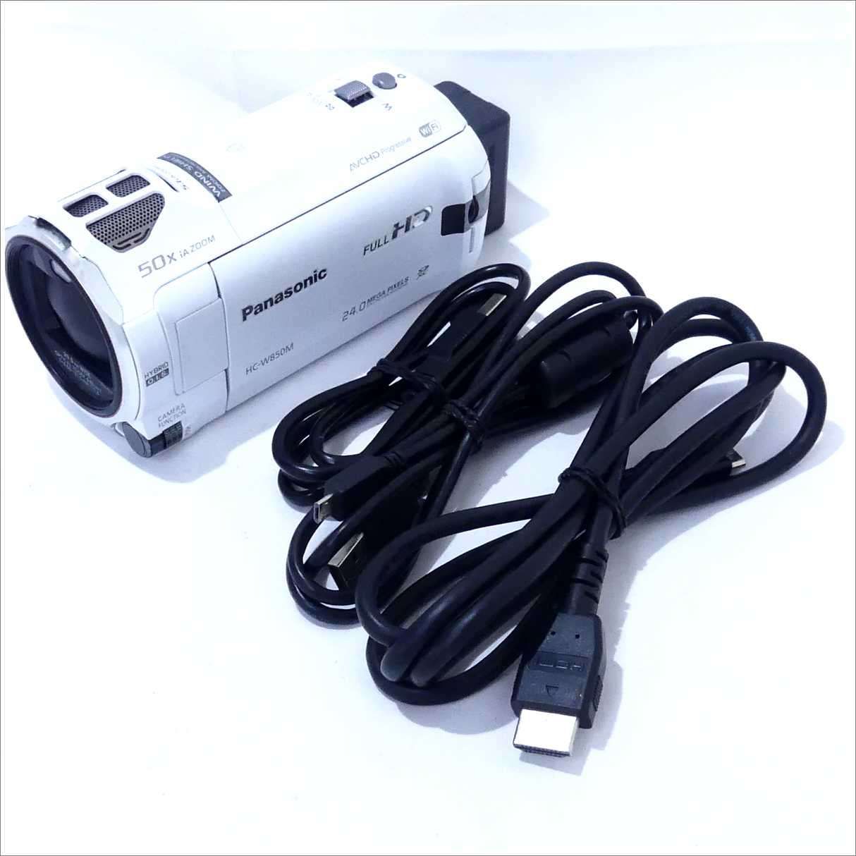 Panasonic HC-W850M ホワイト デジタルビデオカメラ 【公式通販】