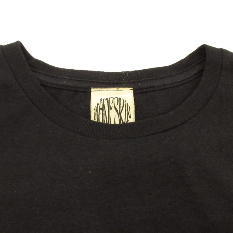 姫路東店】 中古 MANESKIN マネスキン 半袖Tシャツ IWBYS ブラック