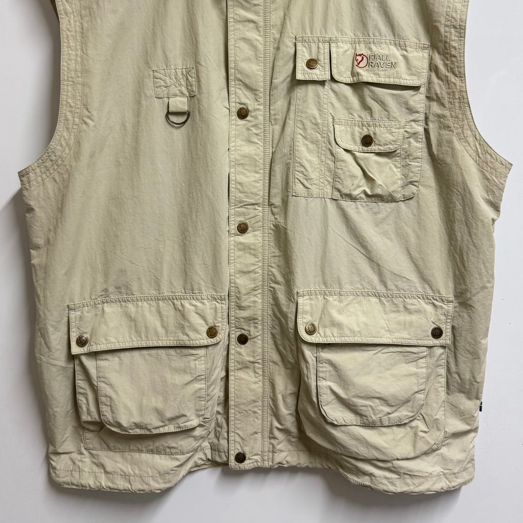 FJALL RAVEN フェールラーベン アウトドアベスト 裏地メッシュ 