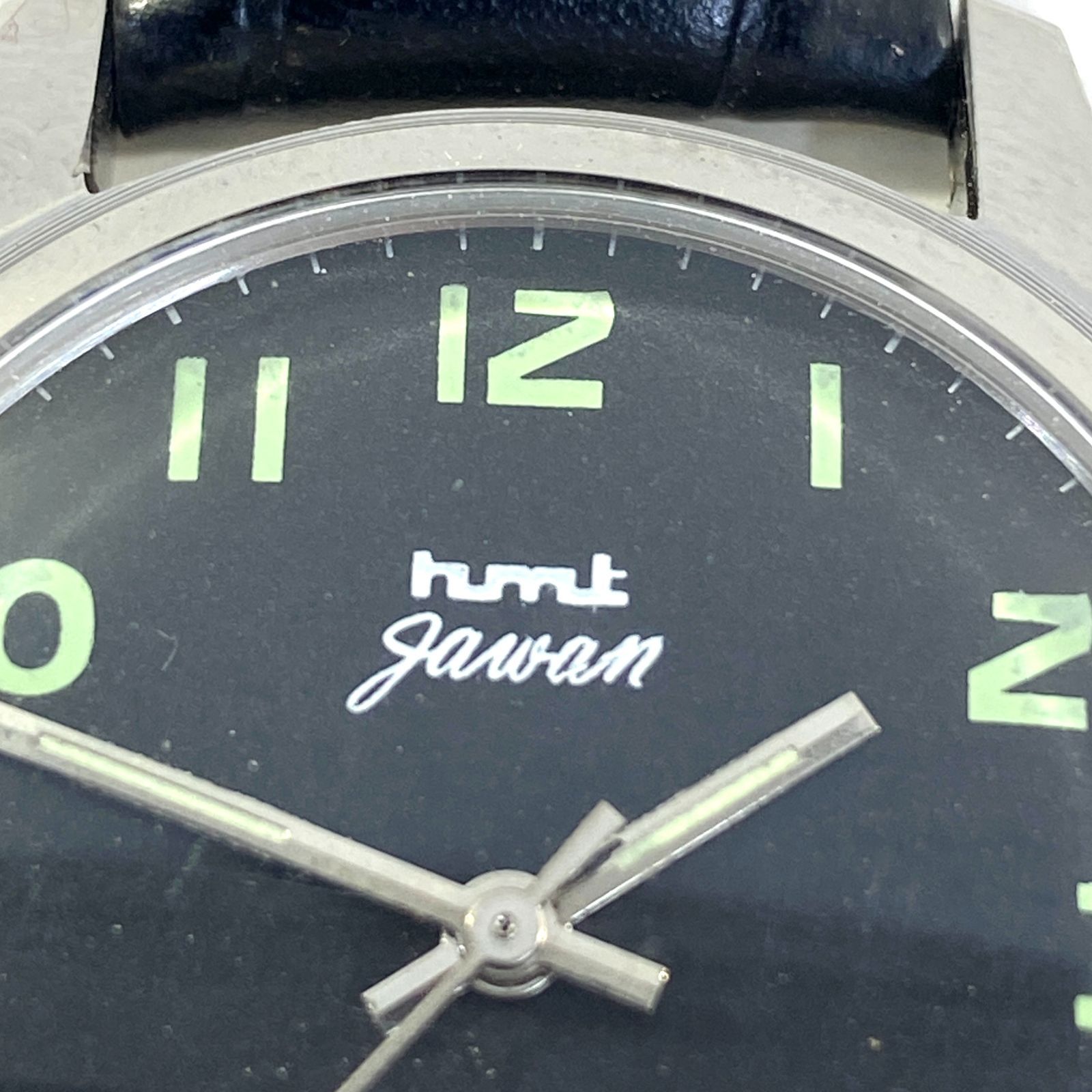hmt Jawan 英国軍タイプ ミリタリーウォッチ 手巻き 黒文字盤 - メルカリ