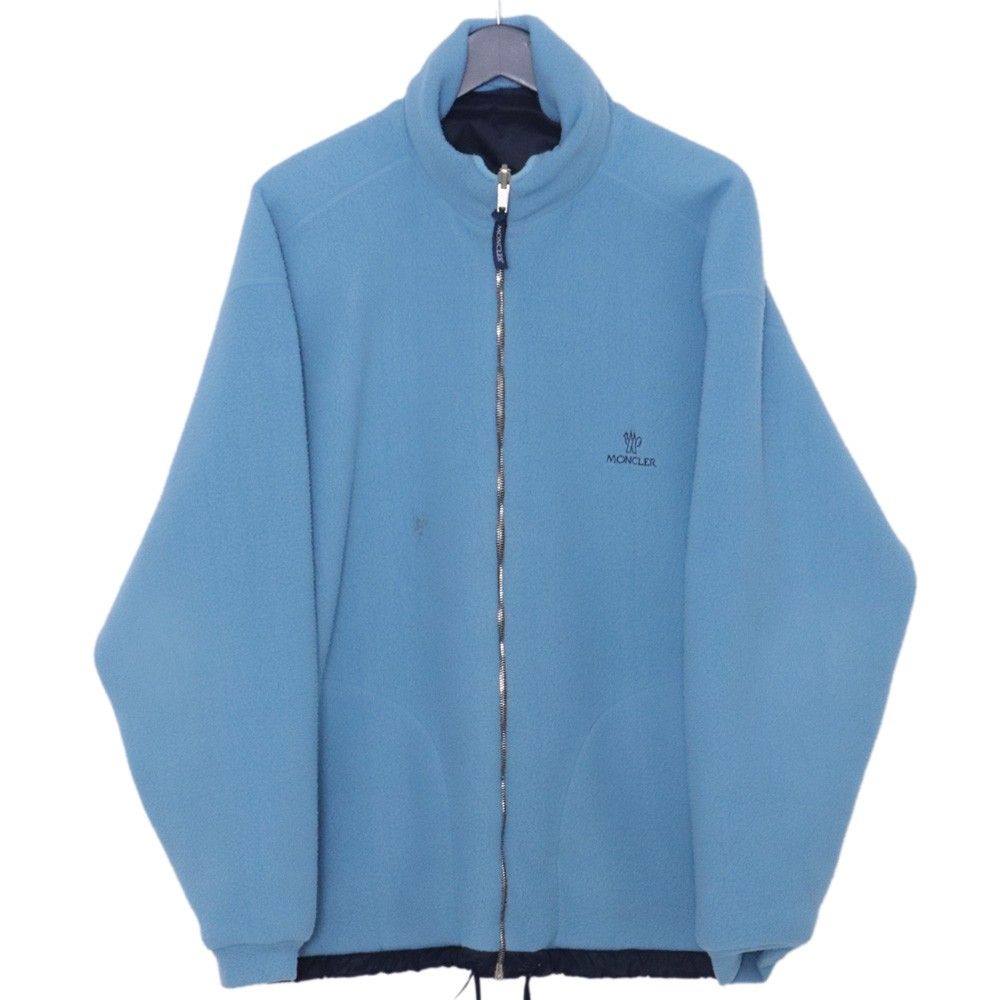 MONCLER ナイロン フリース リバーシブルジャケット Mサイズ ネイビー