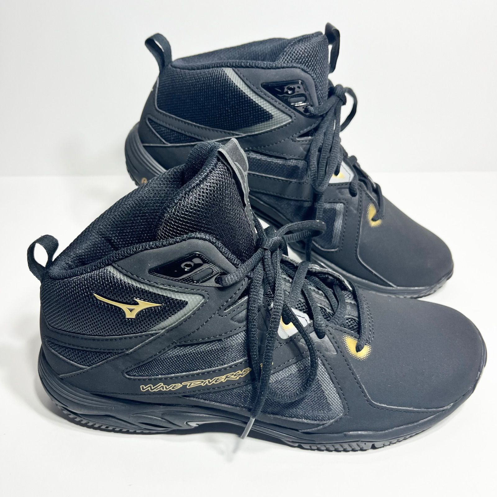 極美品】MIZUNO ミズノ ウエーブダイバース LG4 ブラック フィットネス 