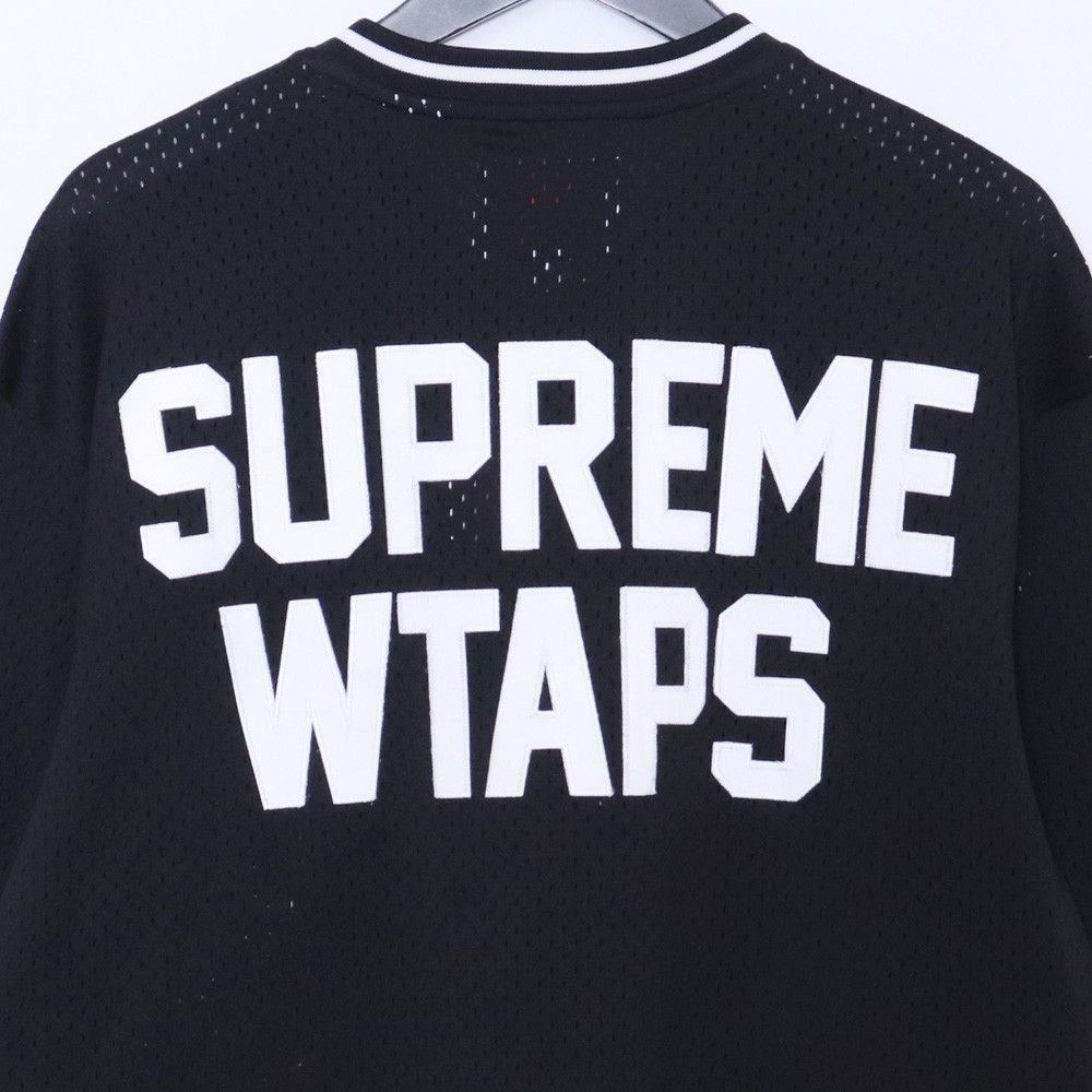SUPREME × WTAPS Mitchell & Ness Hockey Jersey Mサイズ ブラック