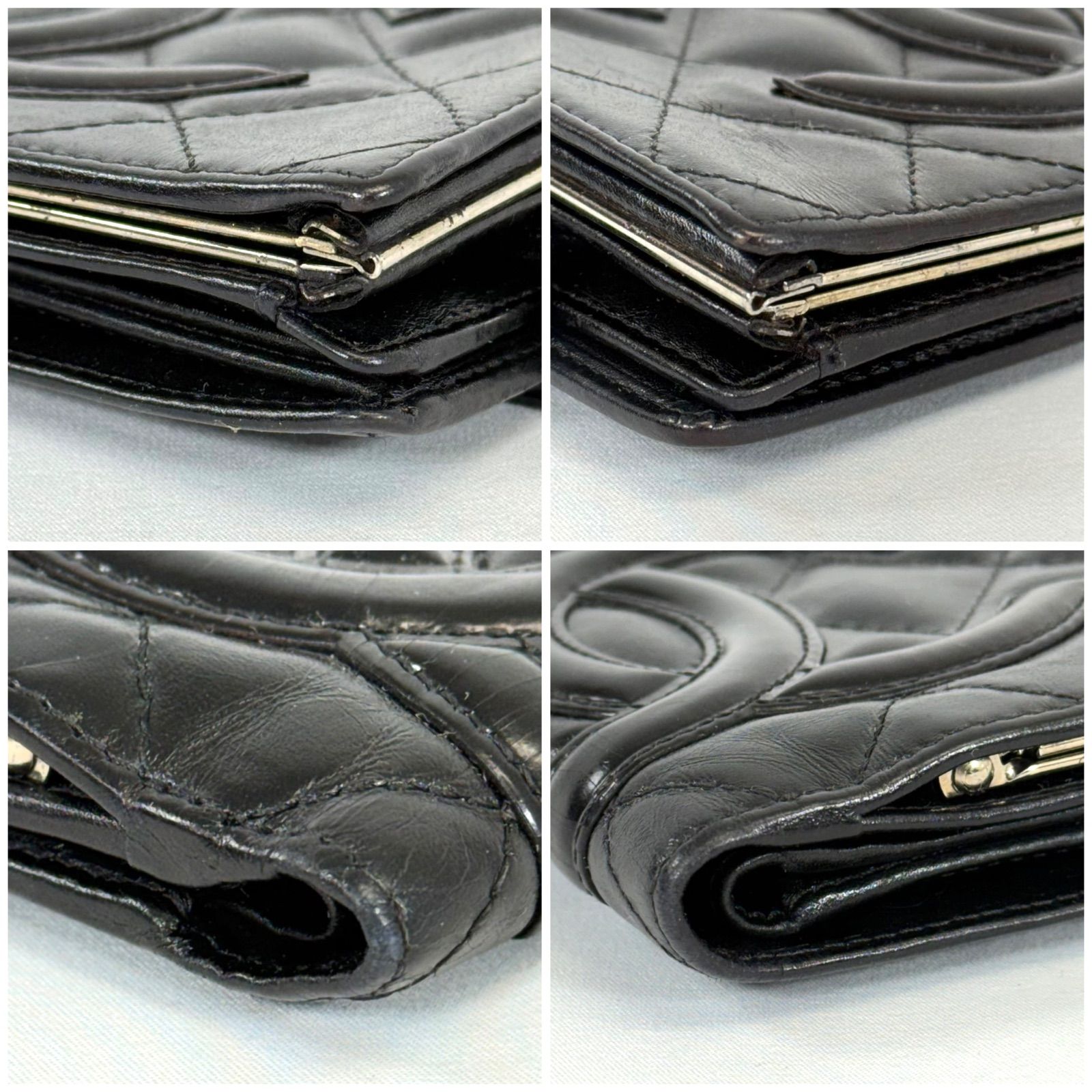 人気・美品】CHANEL シャネル ラムスキン カンボンライン ココマーク