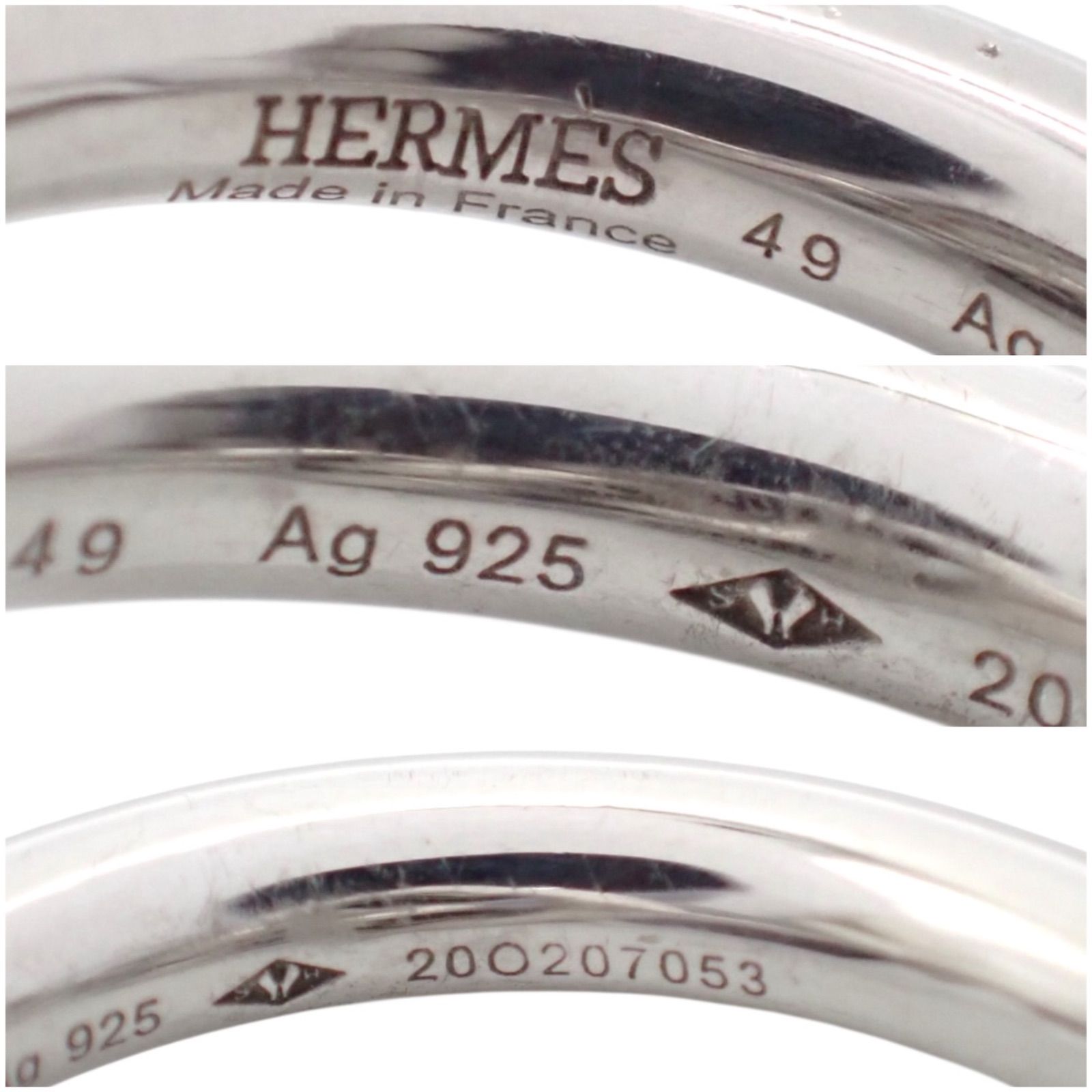 HERMES エルメス クロワゼット リング 49（9号）