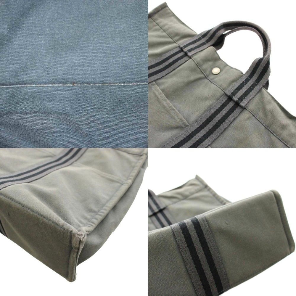 エルメス HERMES フールトゥ MM トートバッグ ハンドバッグ グレー 