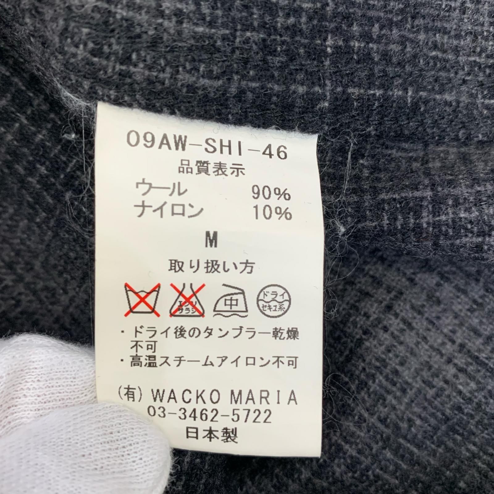 姫路東店】 中古 WACKOMARIA | ワコマリア 長袖シャツ 09AW-SHI-46