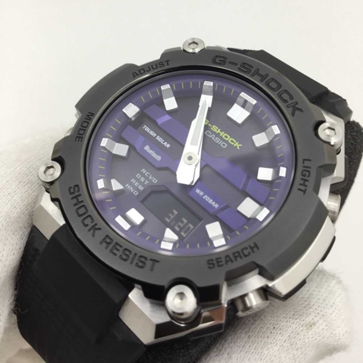 中古 美品】カシオ CASIO G-ショック G-SHOCK GST-B600A-1A6JF 