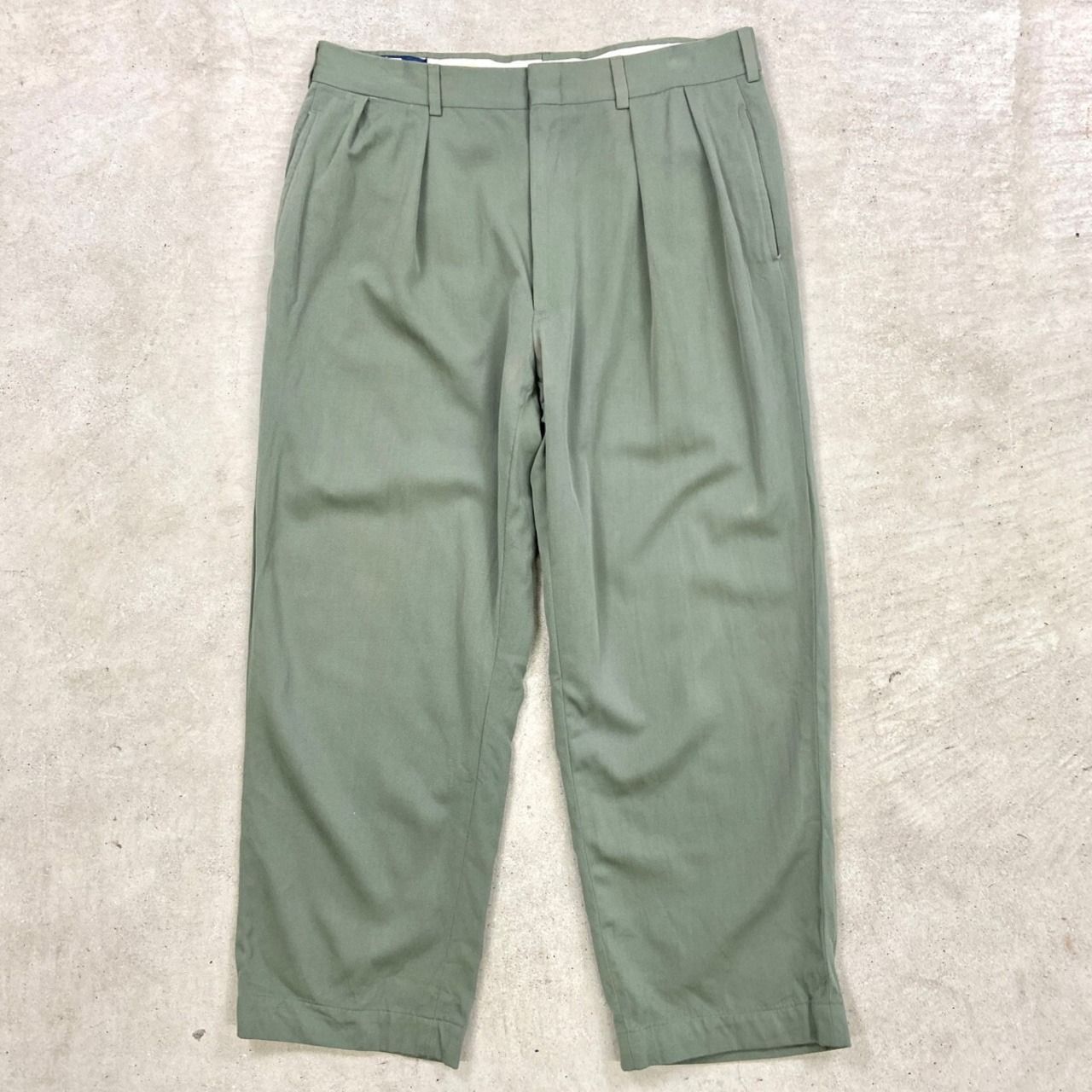 90年代 USA製 Polo by Ralph Lauren ポロバイラルフローレン 2タック 