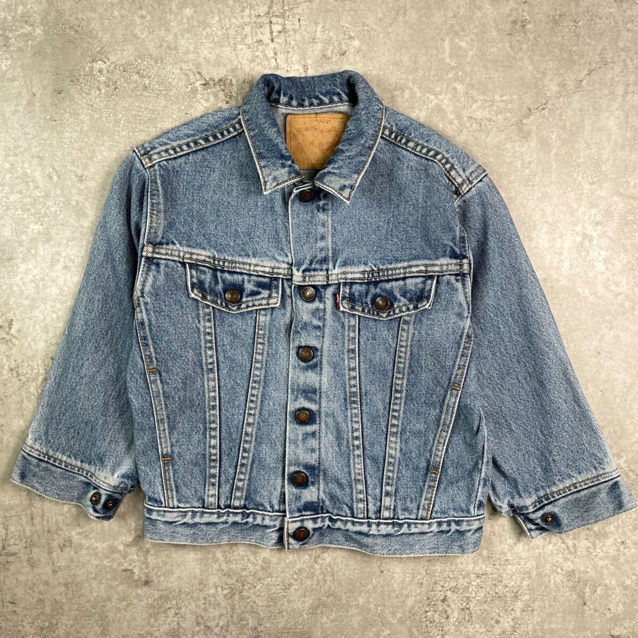 Kids 00年代 Levi's リーバイス デニムジャケット 7~8歳相当 古着