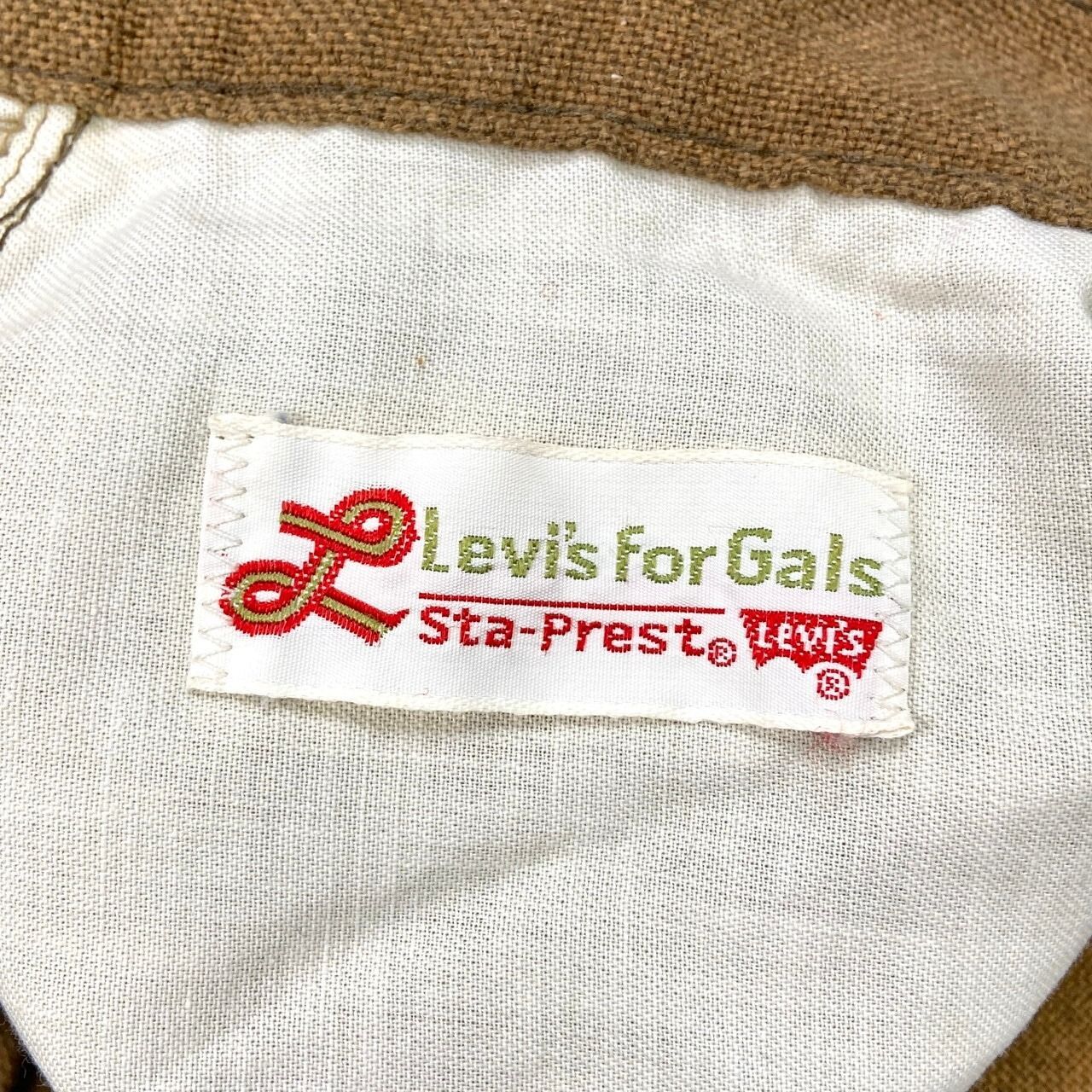 70年代 Levi's for Gals BIG E STA-PREST リーバイス スタプレ フレア