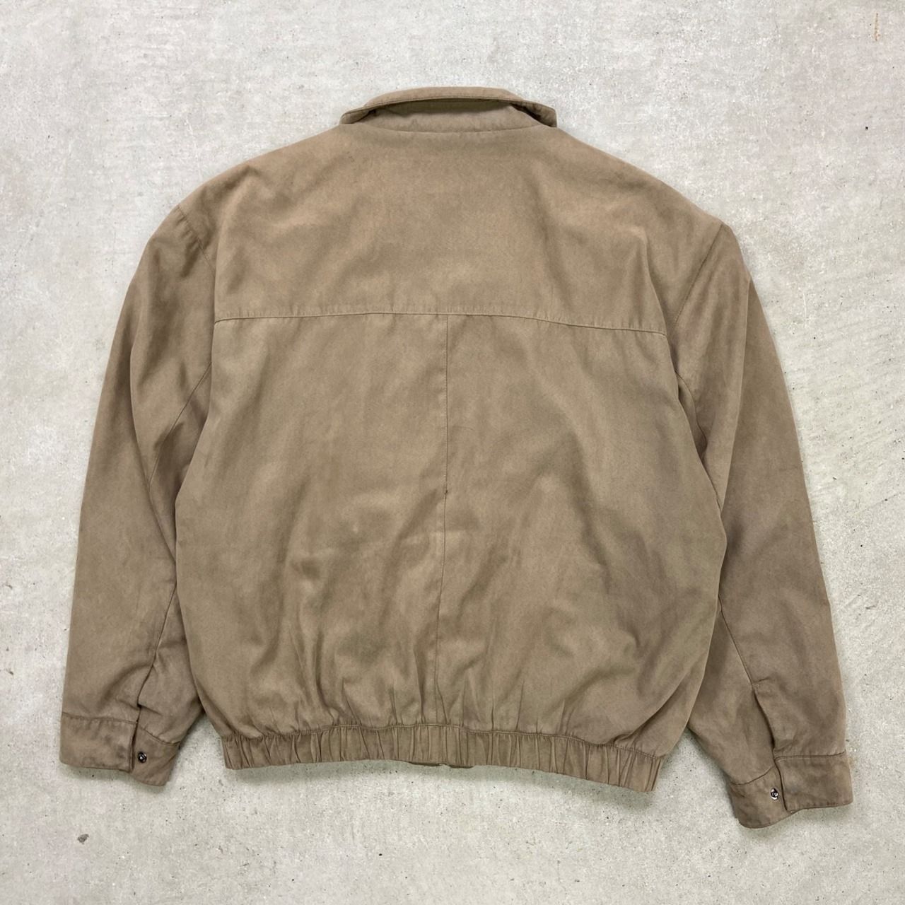 WEATHERPROOF フェイクスエード スイングトップ メンズXL相当 古着 