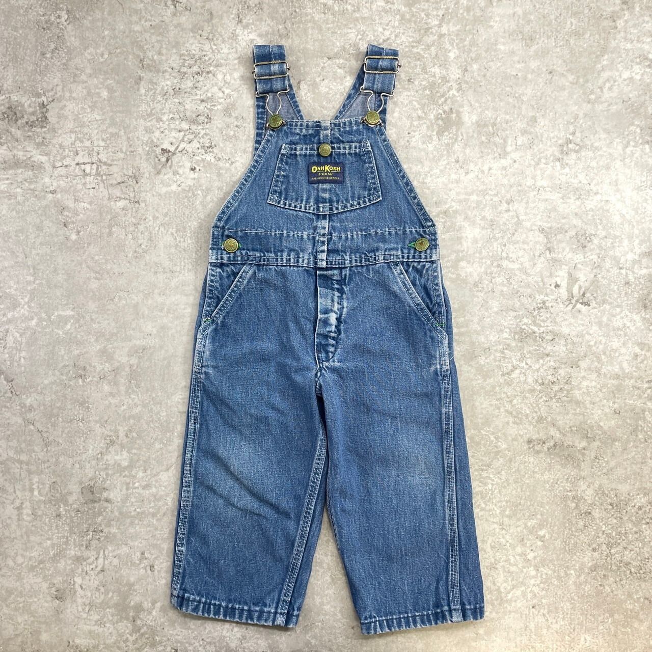 Kids 70年代 USA製 OSHKOSH オシュコシュ デニム オーバーオール 