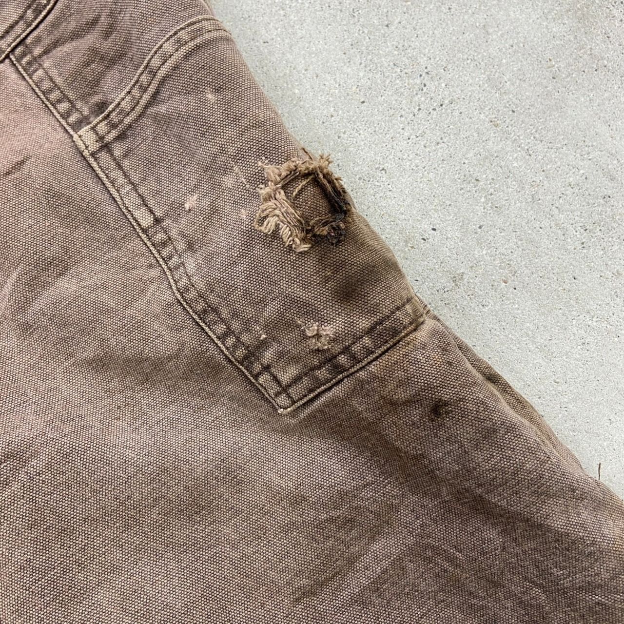 Carhartt カーハート ダック地 ダブルニー オーバーオール メンズW37