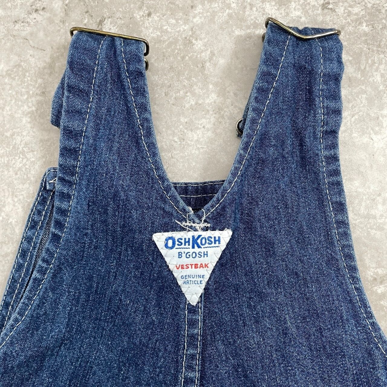 Kids 80年代 USA製 OSHKOSH オシュコシュ デニム ジャンパースカート 